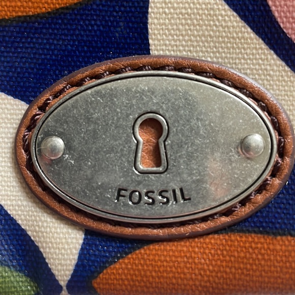 Fossil purse | Retro print cross-body bag - Picture 11 of 11